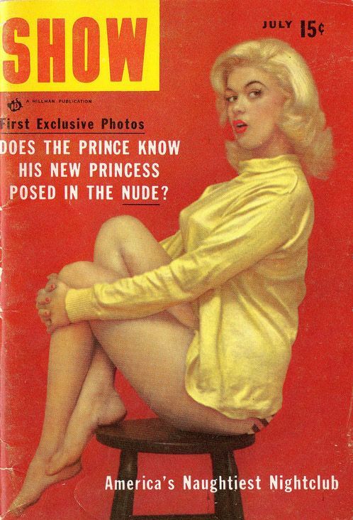 SHOW (50s) magazine side cover July 1956