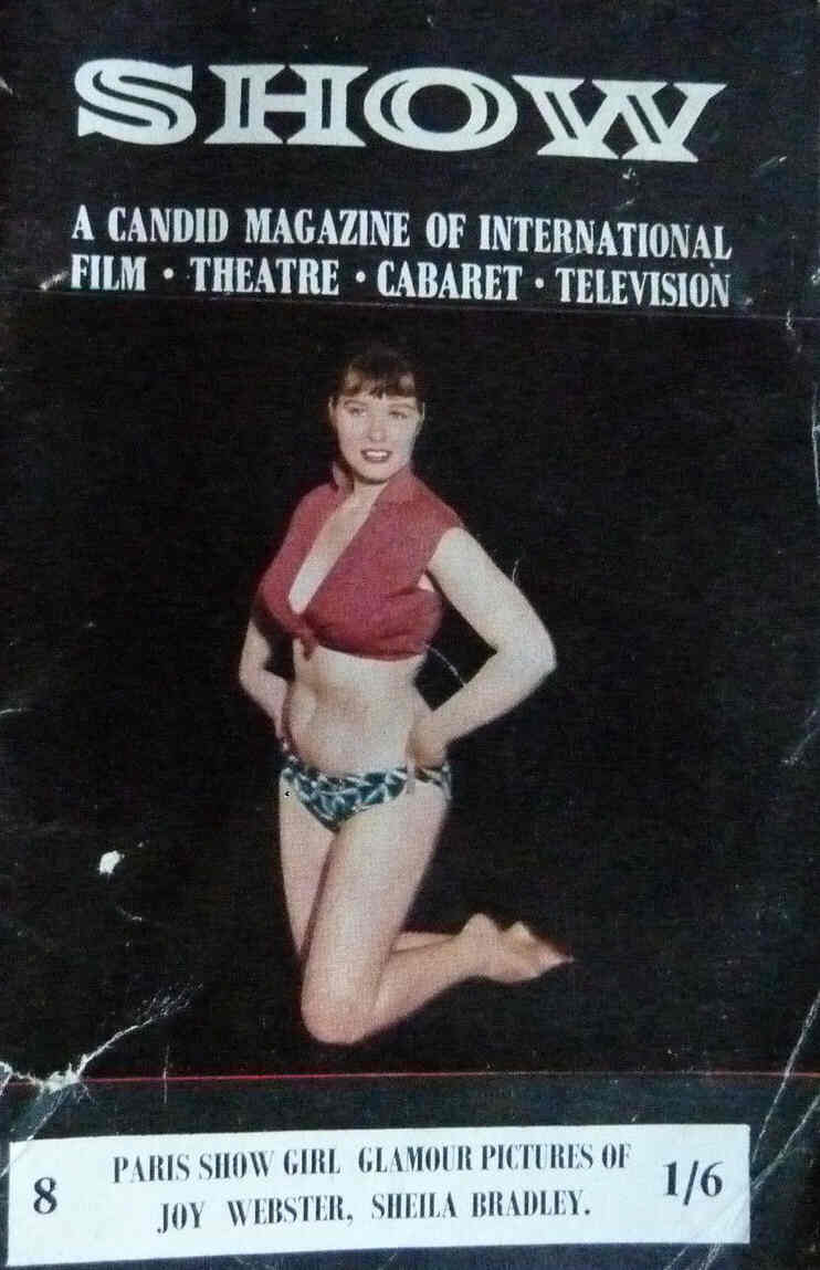 SHOW (UK) magazine side cover Issue 8  