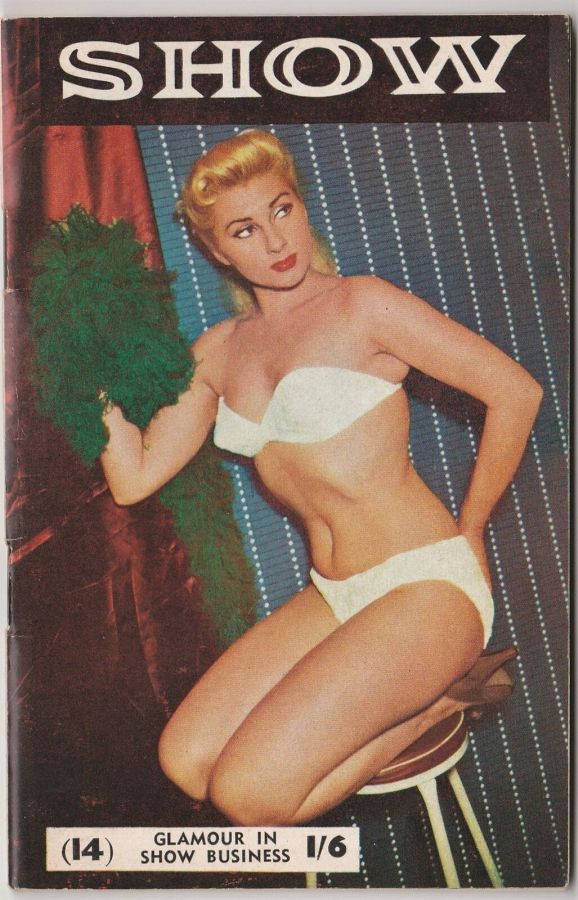 SHOW (UK) magazine side cover Issue 14  1956