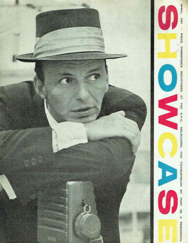 SHOWCASE magazine side cover  April 1961