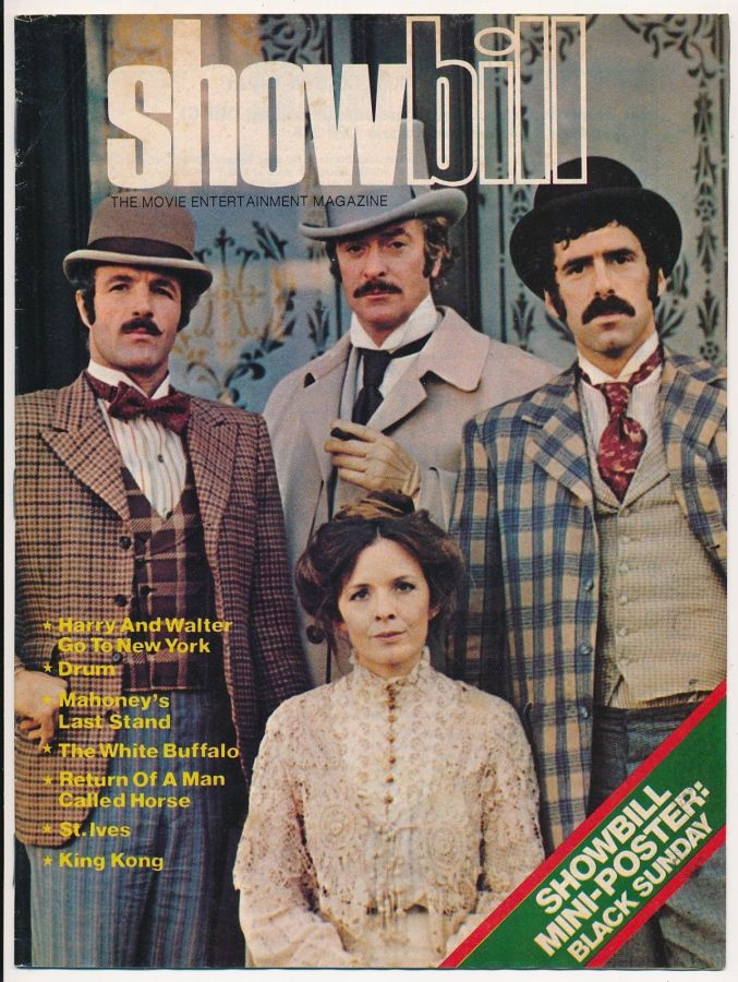 SHOWBILL magazine side cover  Vol 2 No 3  August/September 1976