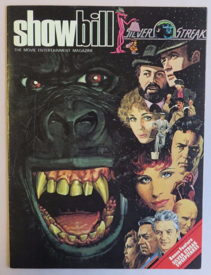 SHOWBILL magazine side cover  Vol 2 # 5  December 1976/ January 1977 