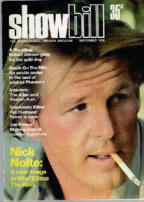 SHOWBILL magazine side cover September 1978