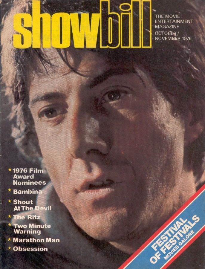 SHOWBILL magazine side cover  Vol 2 # 4 October/November 1976