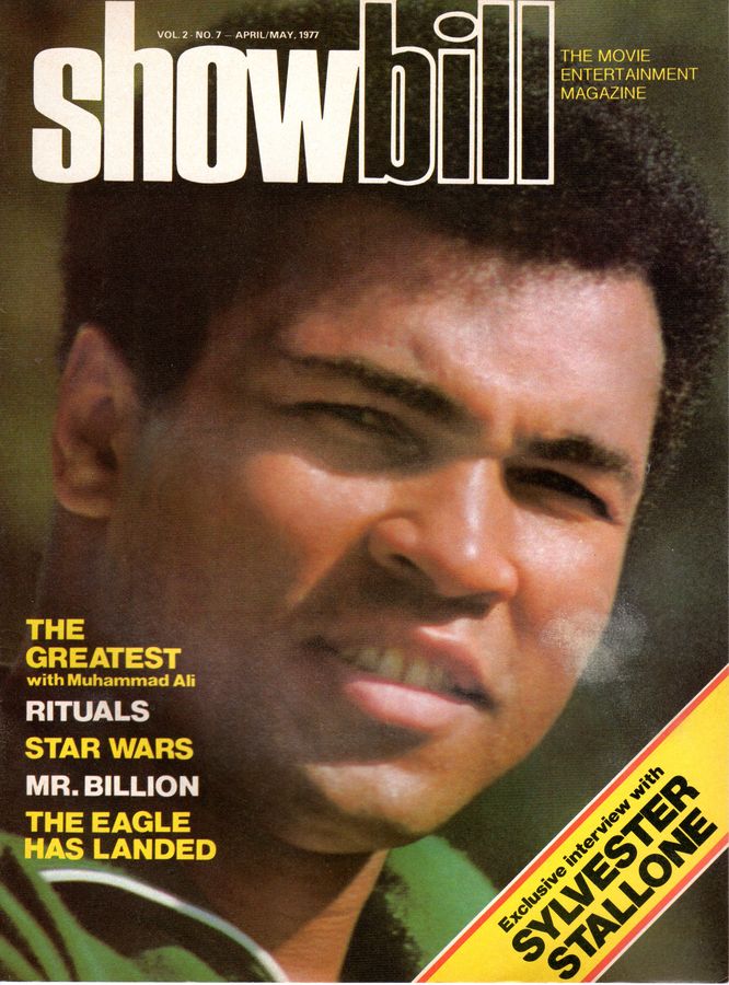 SHOWBILL magazine side cover  Vol 2 # 7 April/May 1977