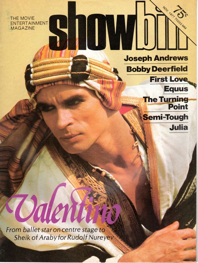 SHOWBILL magazine side cover  Vol 3 No 4 October/November 1977