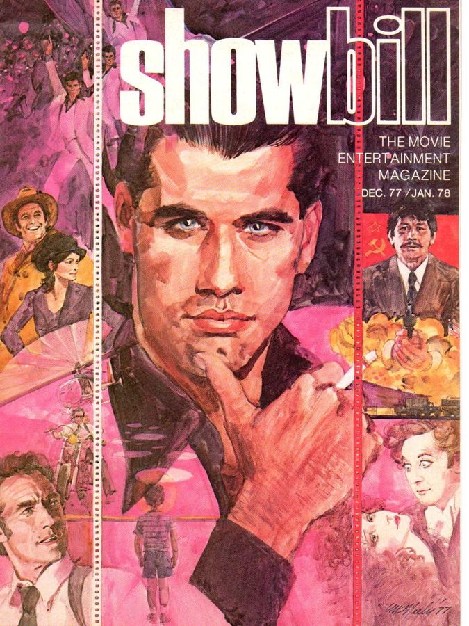SHOWBILL magazine side cover  Vol 3 # 5 December 1977