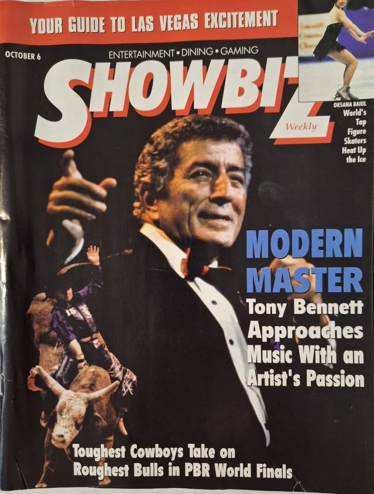 SHOWBIZ magazine side cover 6 October 1976