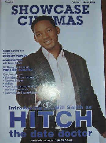 SHOWCASE CINEMAS magazine side cover February/March 2005