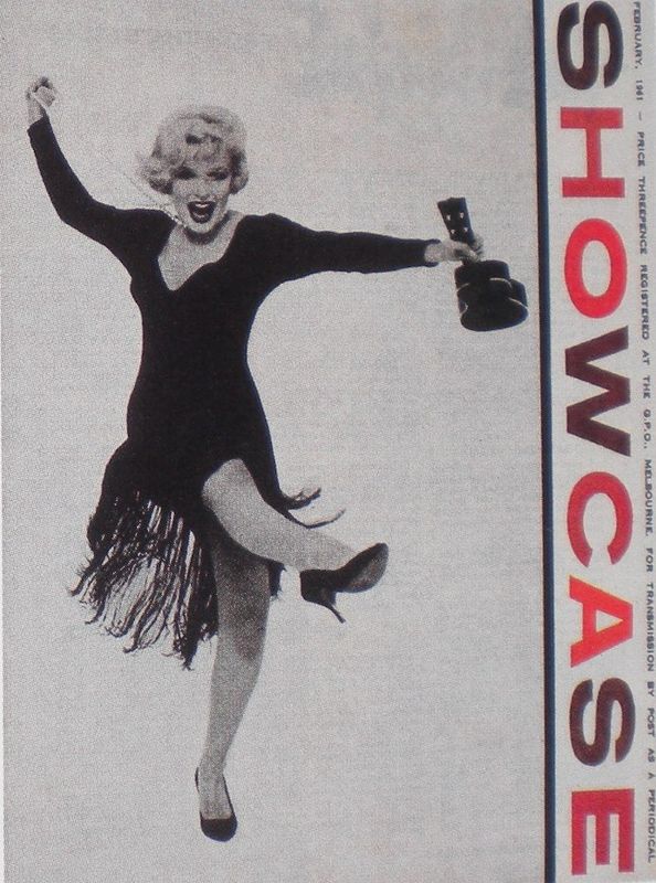 SHOWCASE magazine side cover February 1961