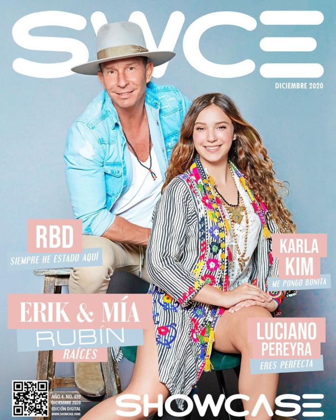 SHOWCASE MEXICO magazine side cover  December 2020