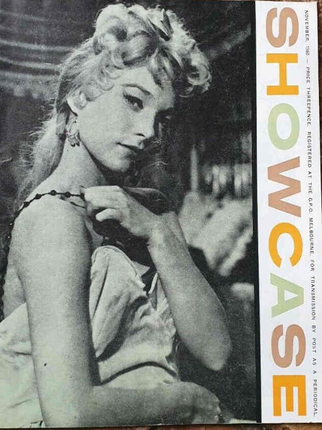 SHOWCASE magazine side cover  November 1960