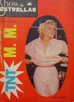 SHOW DE ESTRELLAS magazine side cover  1962