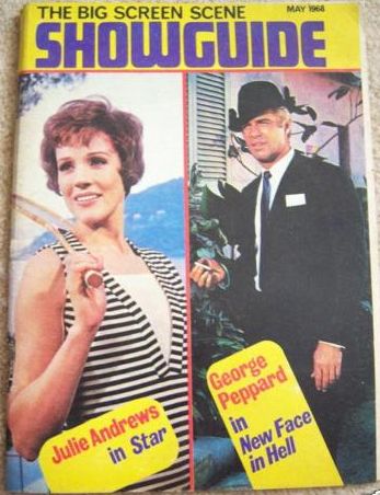 SHOWGUIDE magazine side cover May 1968