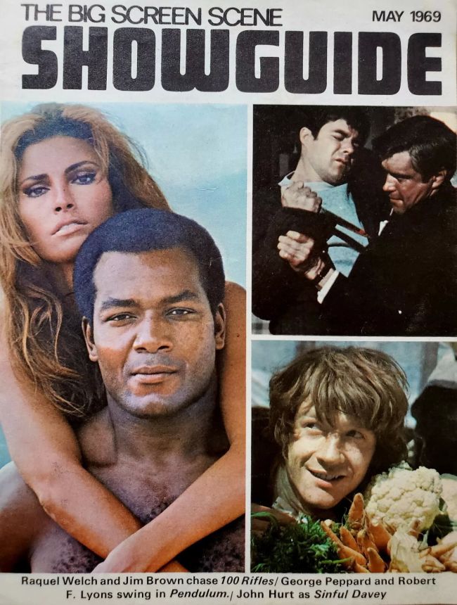 SHOWGUIDE magazine side cover May 1969