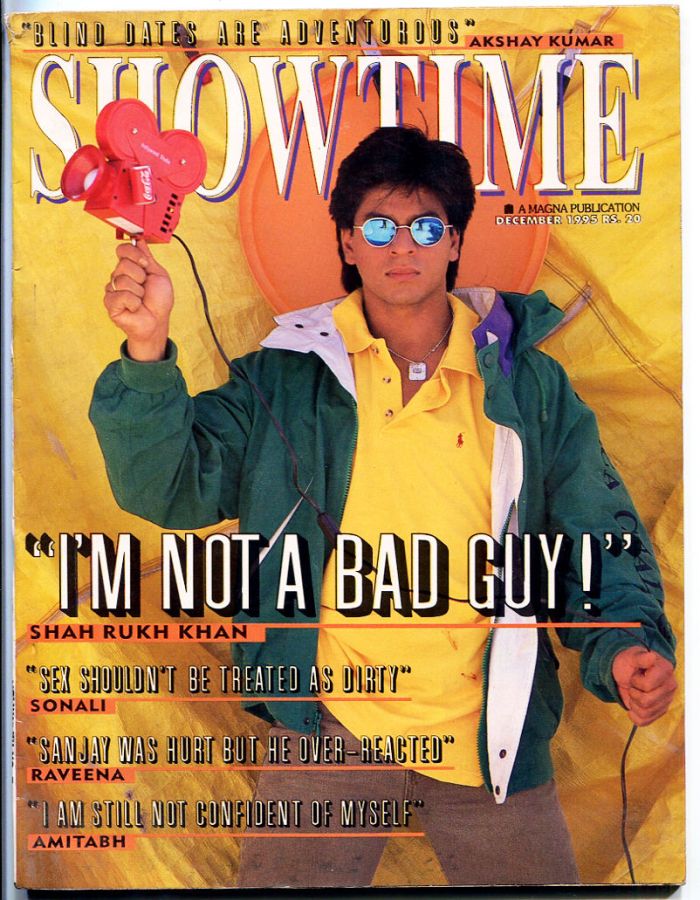 SHOWTIME (In) magazine side cover  December 1995