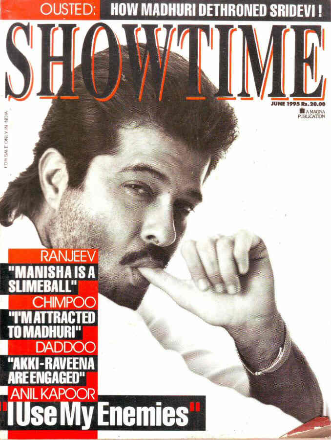 SHOWTIME (In) magazine side cover June 1995