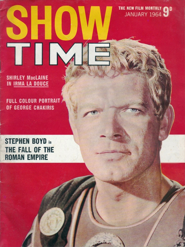 SHOWTIME magazine side cover Issue 1 January 1964