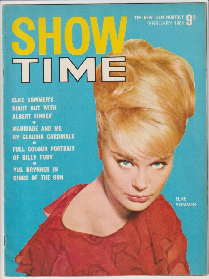 SHOWTIME magazine side cover February 1964