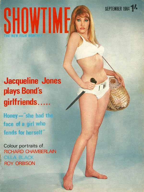 SHOWTIME magazine side cover September 1964