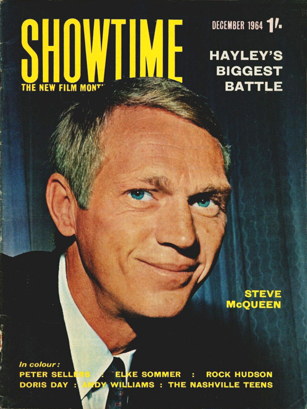 SHOWTIME magazine side cover December 1964
