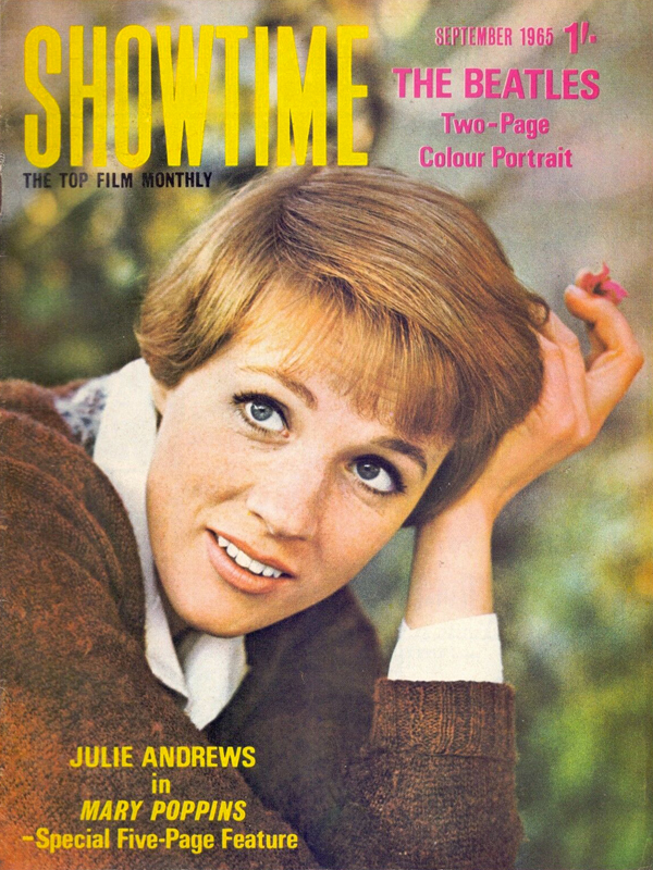 SHOWTIME magazine side cover September 1965