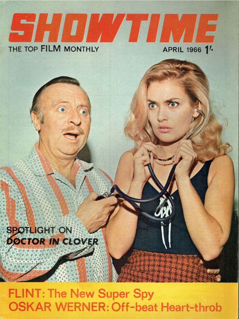 SHOWTIME magazine side cover April 1966