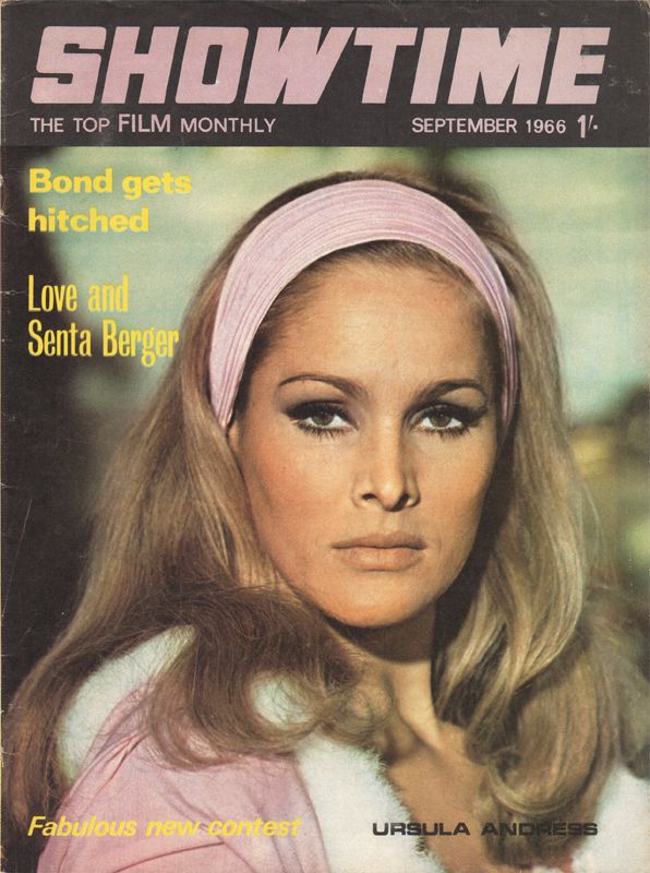 SHOWTIME magazine side cover September 1966
