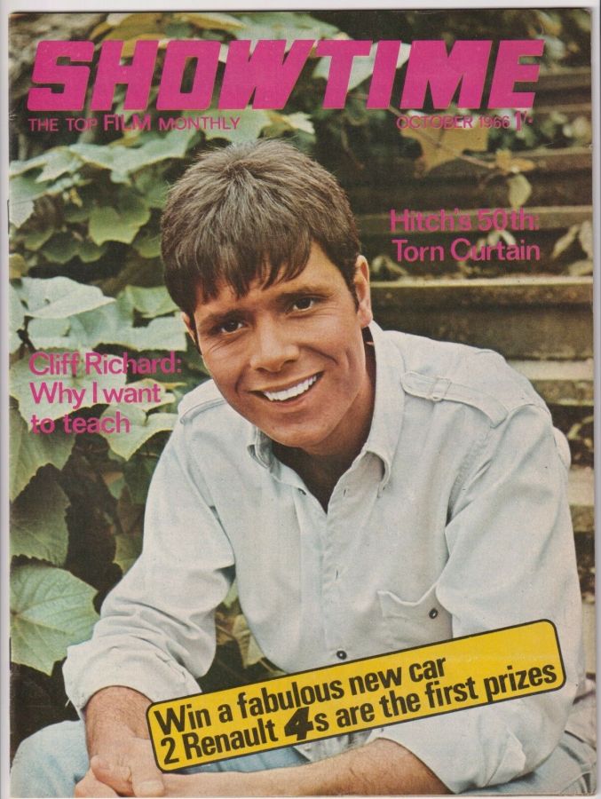 SHOWTIME magazine side cover October 1966