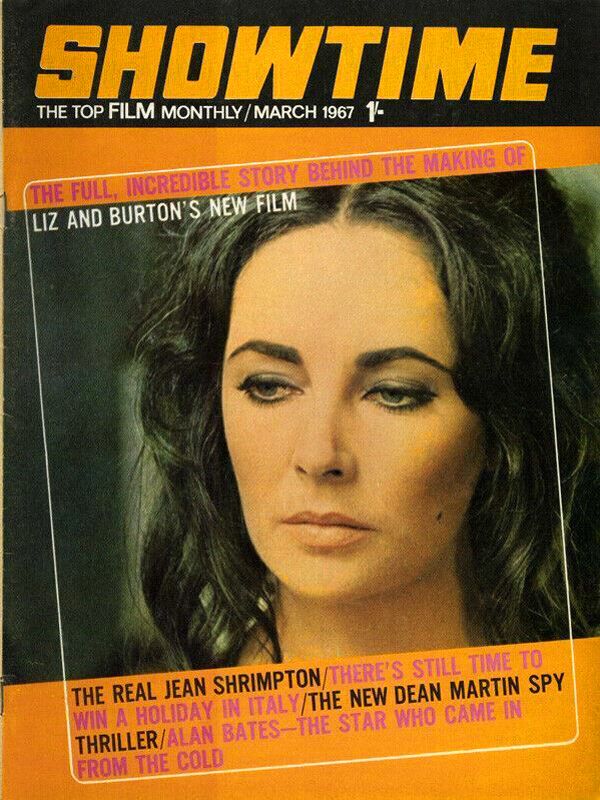 SHOWTIME magazine side cover March 1967