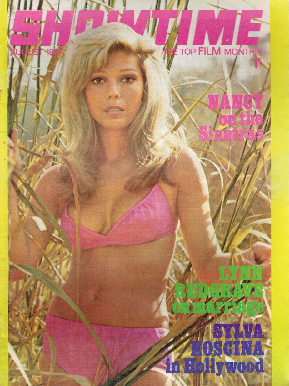 SHOWTIME magazine side cover August 1967