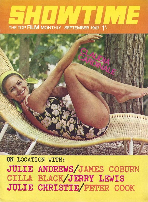 SHOWTIME magazine side cover Issue 45 September 1967