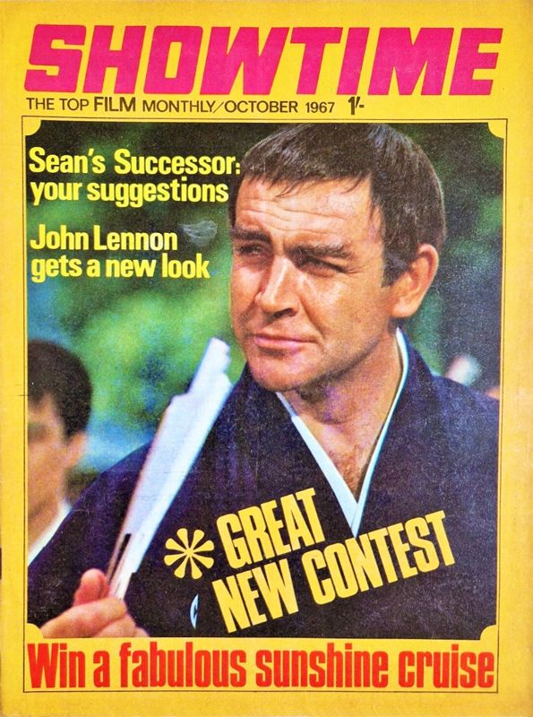 SHOWTIME magazine side cover October 1967