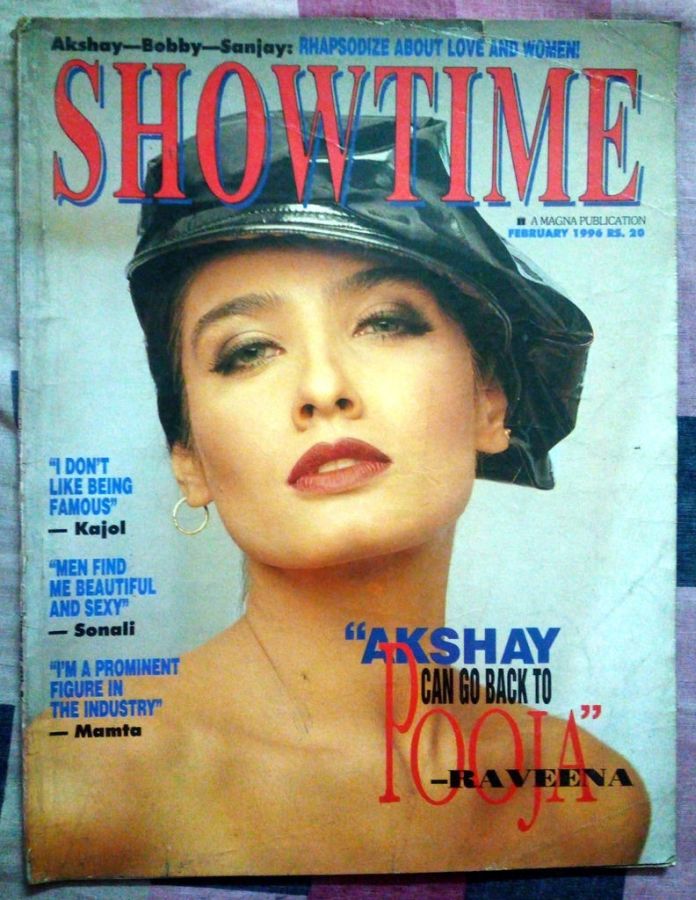 SHOWTIME (In) magazine side cover February 1996