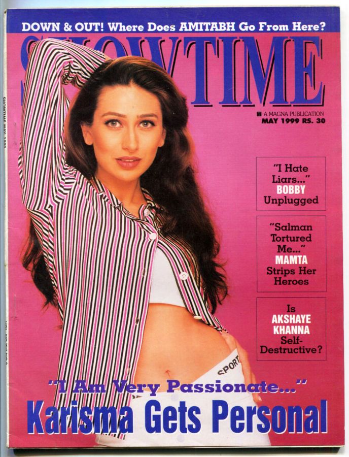 SHOWTIME (In) magazine side cover May 1999