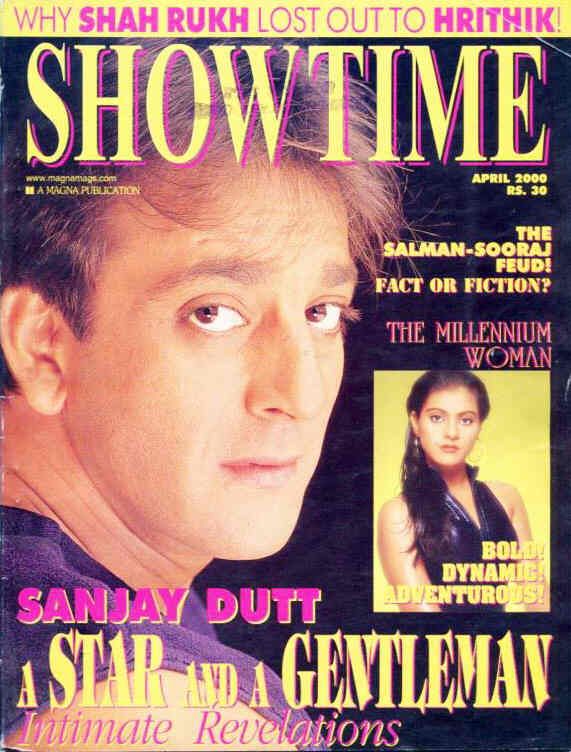 SHOWTIME (In) magazine side cover April 2000