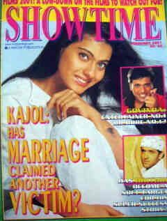SHOWTIME (In) magazine side cover February 2001