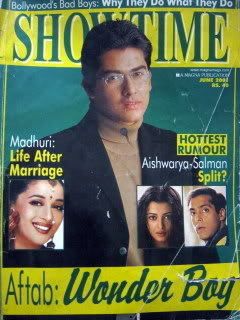 SHOWTIME (In) magazine side cover June 2001