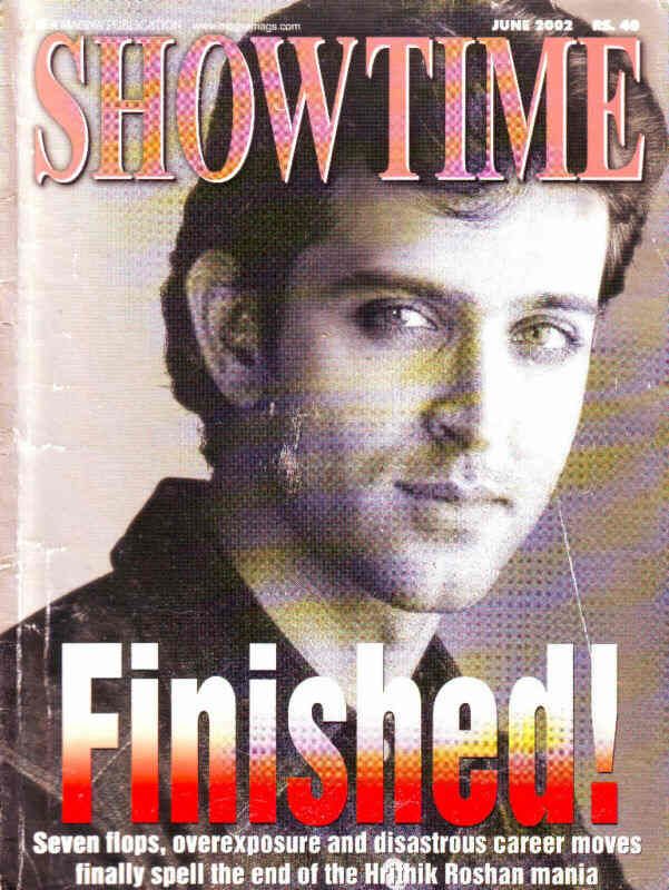 SHOWTIME (In) magazine side cover June 2002
