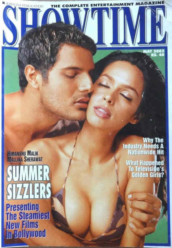 SHOWTIME (In) magazine side cover May 2003