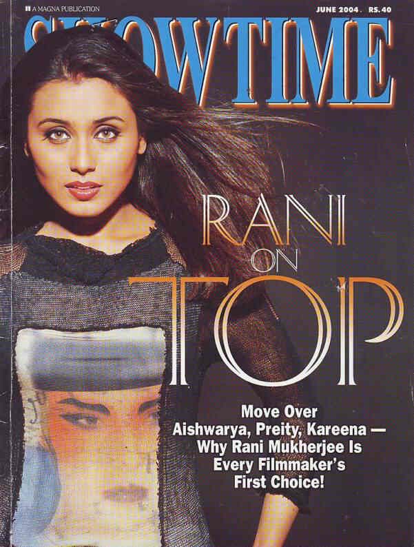SHOWTIME (In) magazine side cover June 2004