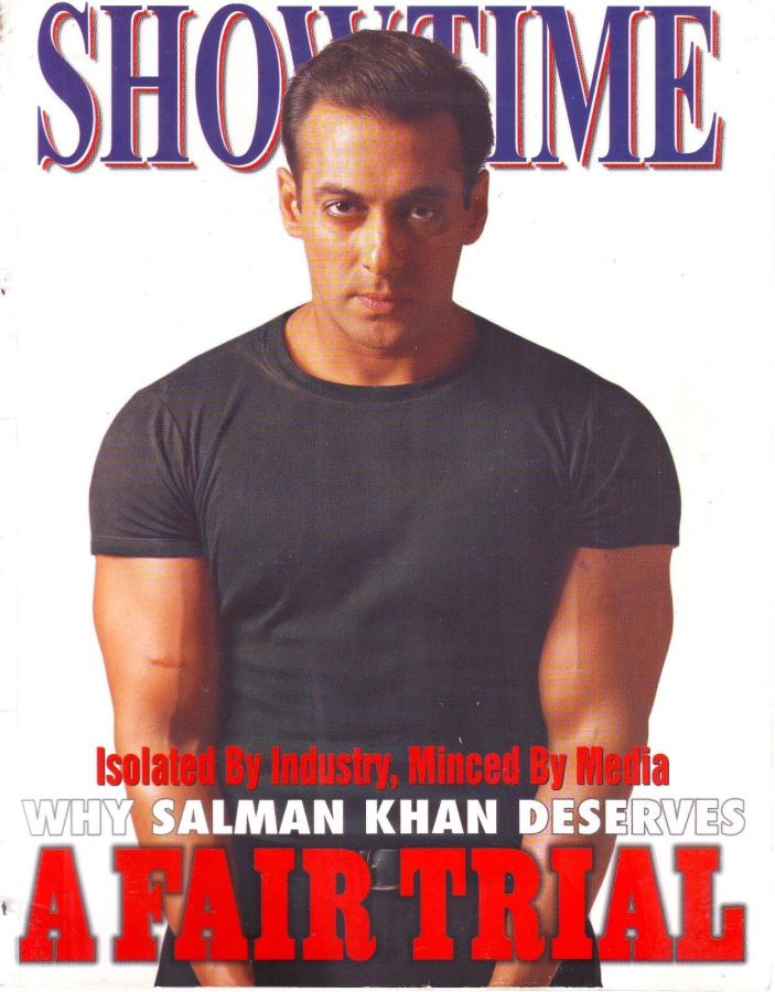 SHOWTIME (In) magazine side cover July 2004