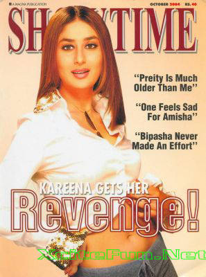 SHOWTIME (In) magazine side cover October 2004