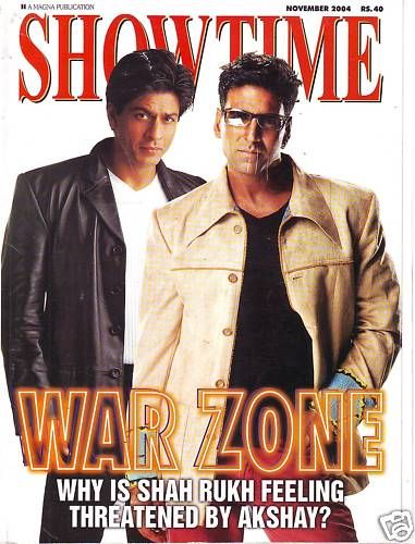 SHOWTIME (In) magazine side cover November 2004