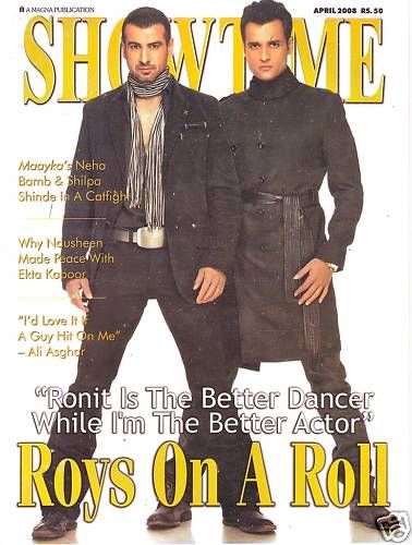 SHOWTIME (In) magazine side cover April 2008