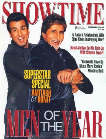 SHOWTIME (In) magazine side cover December 2008