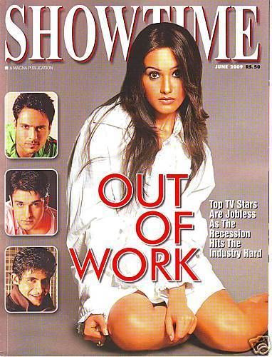 SHOWTIME (In) magazine side cover June 2009
