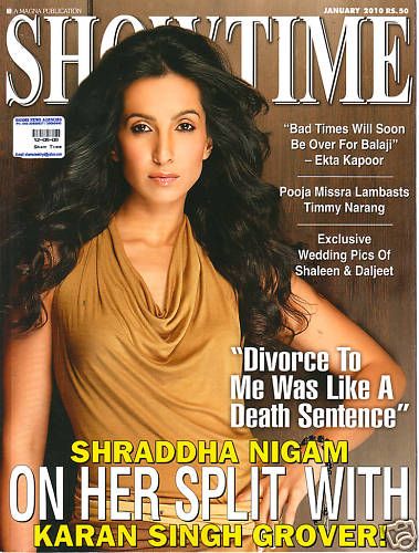 SHOWTIME (In) magazine side cover January 2010