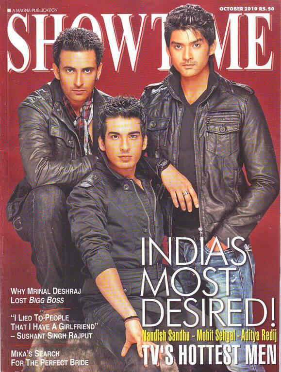 SHOWTIME (In) magazine side cover October 2010
