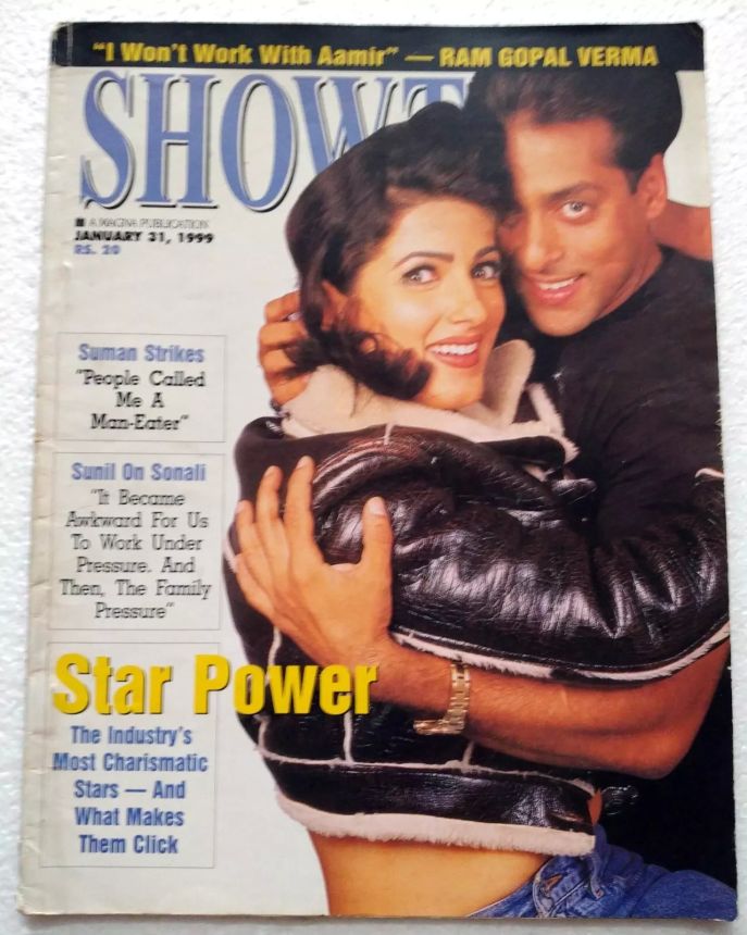 SHOWTIME (In) magazine side cover 31 January 1999